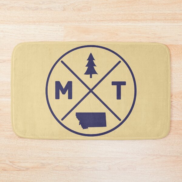 Item preview, 406 - Montana - MT - with state silhouette and tree 03 designed and sold by Gilby-Designs.