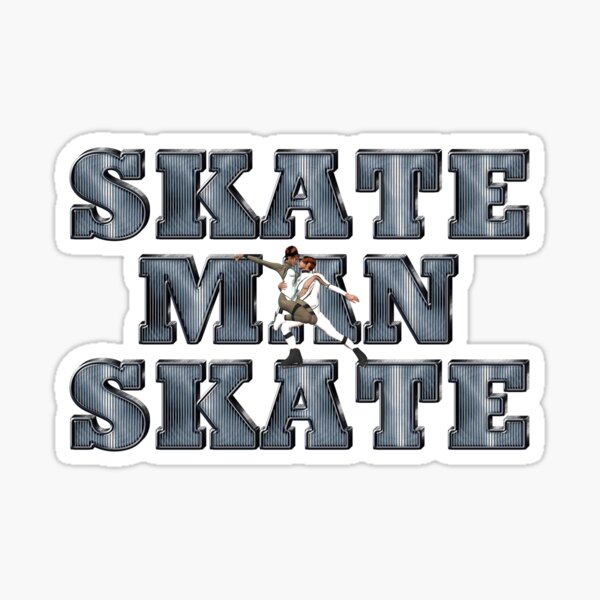 Item preview, Skate Man Skate designed and sold by teepossible.
