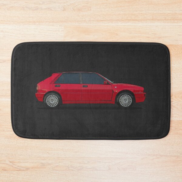 Item preview, Red 1990s Italian Rally Homologation Car Profile designed and sold by ApexFibers.
