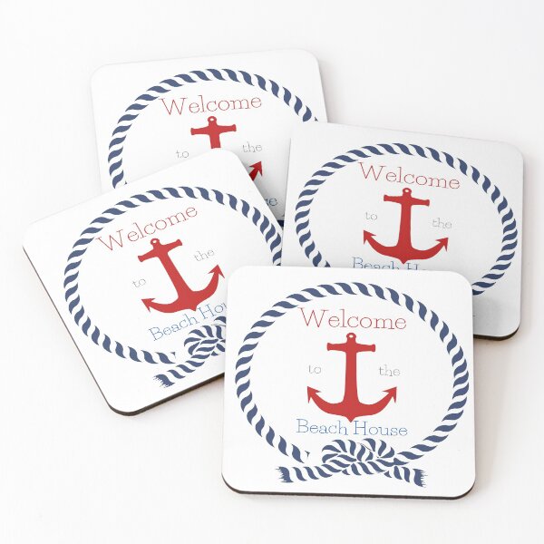 Item preview, Coastal Decor Accessories: Welcome to the Beach House designed and sold by VibingtoNature.