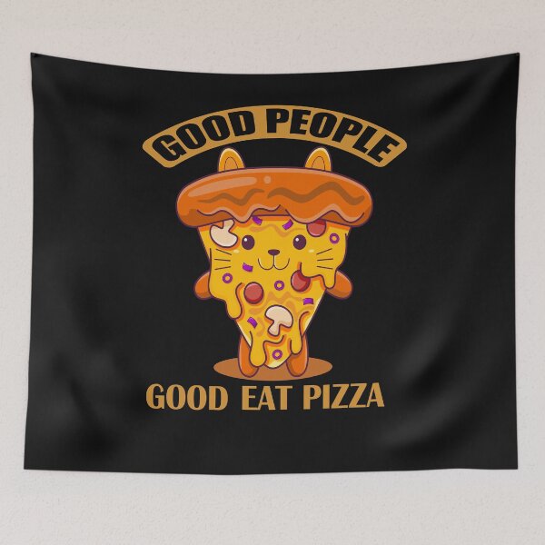 Item preview, Good People Eat Good Pizza - Choose your size and color then ENJOY designed and sold by Deylinashop.