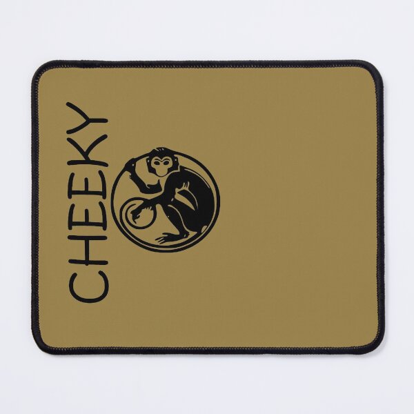 Item preview, Cheeky Monkey Fun Primate Black Tattoo Art designed and sold by taiche.