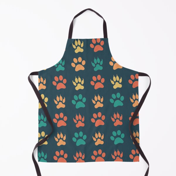Item preview, Colored Animal Paw Pattern for Pet Lovers designed and sold by DesignsVault.