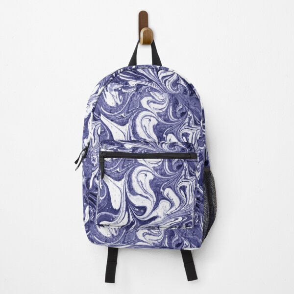 Item preview, Purple Blue Very Peri Abstract Watercolor Surface Texture Decor Design XLVI designed and sold by Irina Sztukowski.