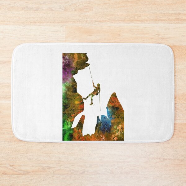 Item preview, Rock climbing extreme sport women designed and sold by Rosaliartbook.