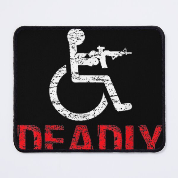Item preview, Disabled But Deadly designed and sold by selimane.