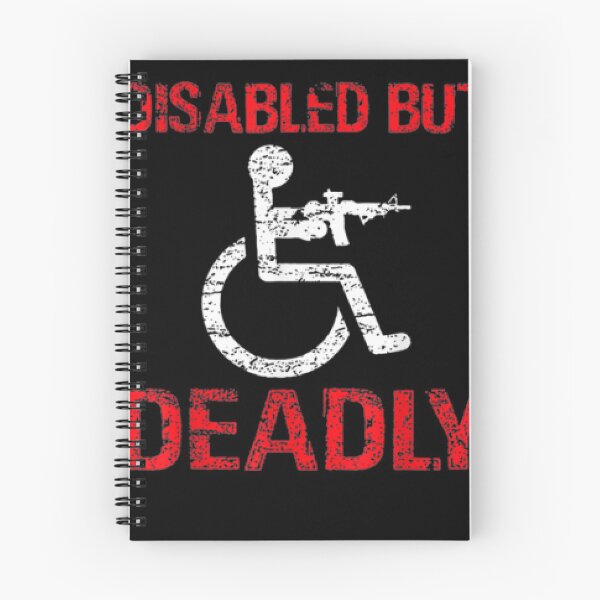 Item preview, Disabled But Deadly designed and sold by selimane.