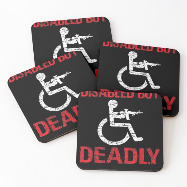 Item preview, Disabled But Deadly designed and sold by selimane.