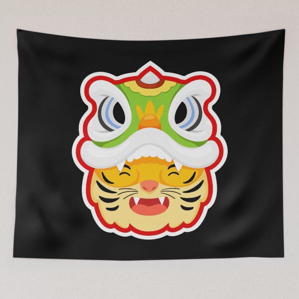 Item preview, Chinese Tiger Zodiac-Tiger Symbol-Chinese New Year 2022-Lunar New Year-Born A Tiger-Born Year Of The Tiger designed and sold by SighFly52.