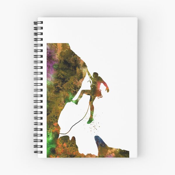 Artikelvorschau, Kletternder Extremsportler entworfen und verkauft von Rosaliartbook.