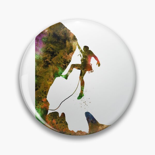 Item preview, Rock climbing extreme sport man designed and sold by Rosaliartbook.