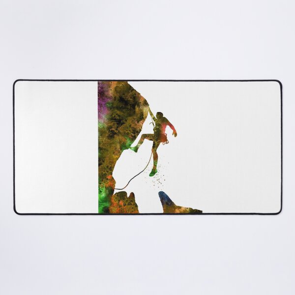 Item preview, Rock climbing extreme sport man designed and sold by Rosaliartbook.