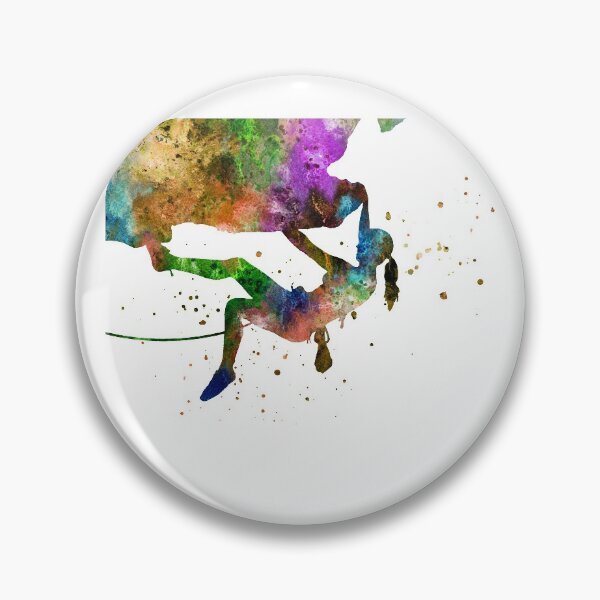 Item preview, Rock climbing extreme sport women designed and sold by Rosaliartbook.
