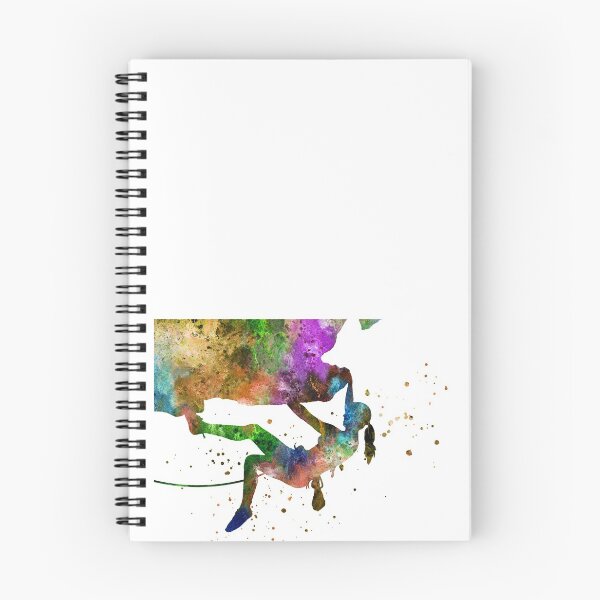 Item preview, Rock climbing extreme sport women designed and sold by Rosaliartbook.