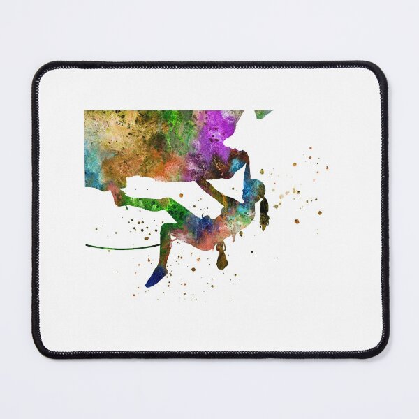 Item preview, Rock climbing extreme sport women designed and sold by Rosaliartbook.