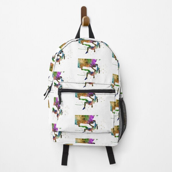 Item preview, Rock climbing extreme sport women designed and sold by Rosaliartbook.