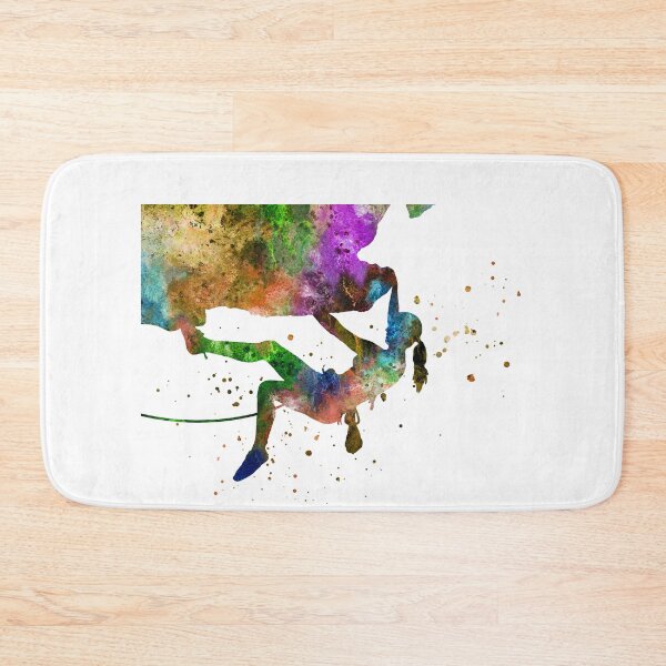 Item preview, Rock climbing extreme sport women designed and sold by Rosaliartbook.