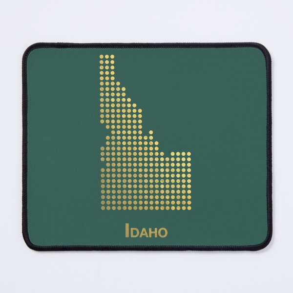 Item preview, Idaho Gold Dotted Map designed and sold by captaingursel.