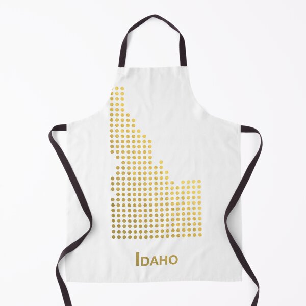 Item preview, Idaho Gold Dotted Map designed and sold by captaingursel.