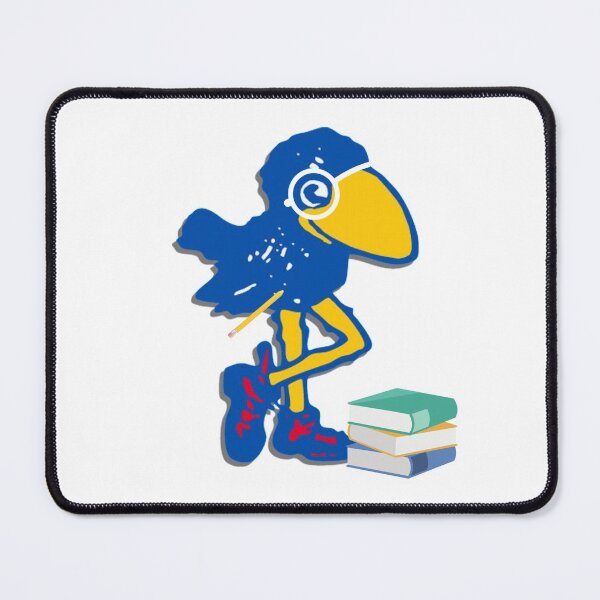 Item preview, KU Jayhawk Nerd (Original Design) designed and sold by brookebudweiser.