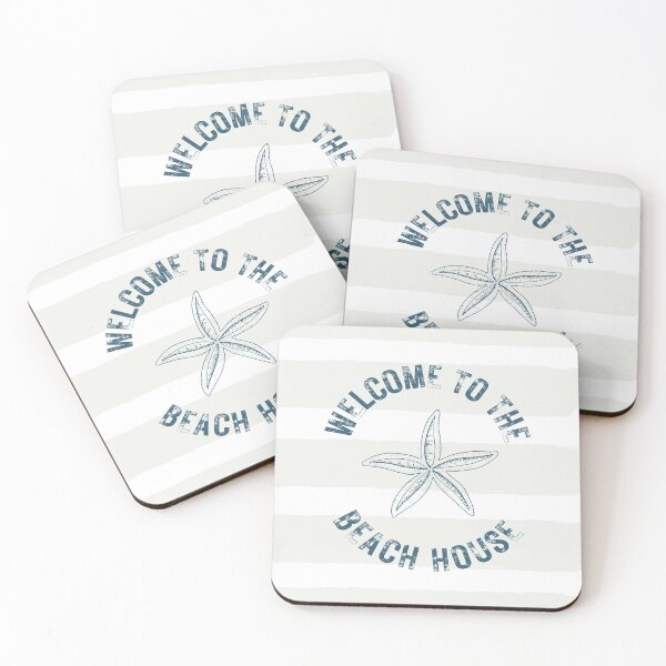 Item preview, Welcome to the Beach House with a Starfish designed and sold by VibingtoNature.
