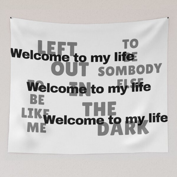 Item preview, Welcome to my life designed and sold by Alan Bragalini.