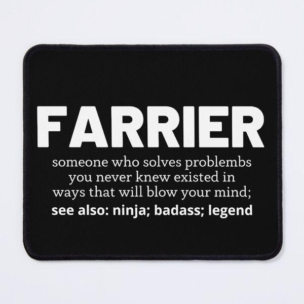 Item preview, farrier designed and sold by T-shirtgallery.