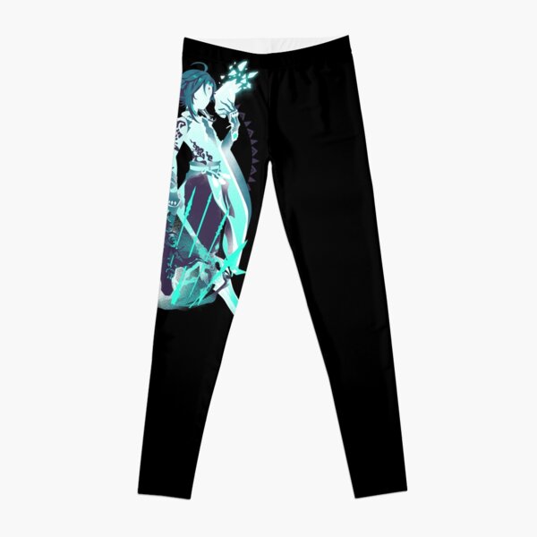 Genshin Impact Chibi Xiao and Aether  Leggings for Sale by NewEraMutant