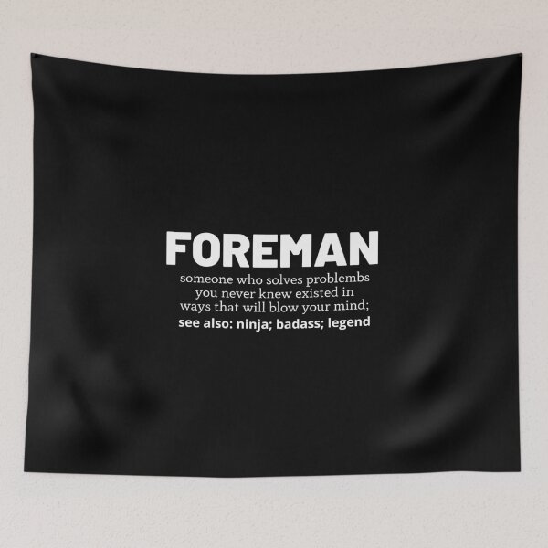 Item preview, foreman designed and sold by T-shirtgallery.