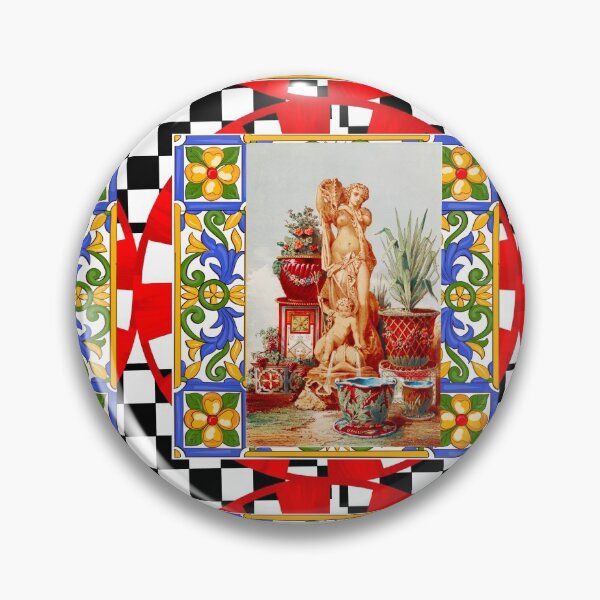 Item preview, Italian,Sicilian art,majolica,tiles,baroque art designed and sold by MariaMarinova.