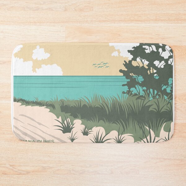 Item preview, Baldy Twilight Indiana Dunes Poster designed and sold by indianadunes.
