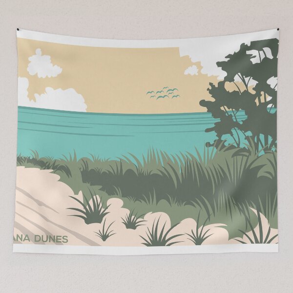 Item preview, Baldy Twilight Indiana Dunes Poster designed and sold by indianadunes.