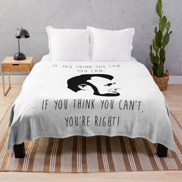 Item preview, Abraham Lincoln Black and White "If you think you can or can't you're right!" Saying designed and sold by infinitygrafix.