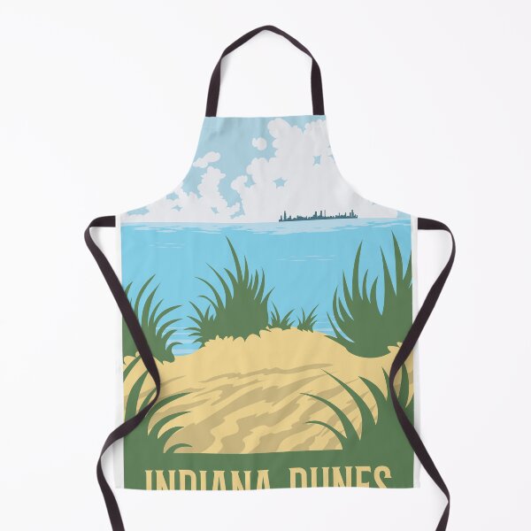 Item preview, Beach Paradise Indiana Dunes Poster designed and sold by indianadunes.