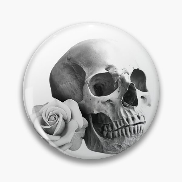 Item preview, calavera y rosa designed and sold by DylanStore.