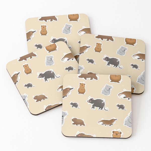 Item preview, Australian animals pattern Aussie animals designed and sold by TamGustam.