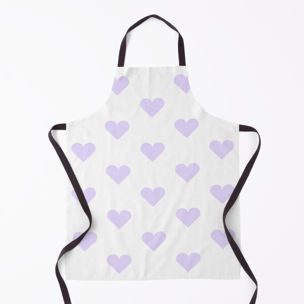 Item preview, Medium LILAC & WHITE LOVE HEARTS designed and sold by RachelMacht.