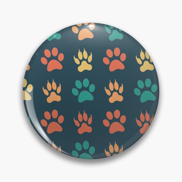 Item preview, Colored Animal Paw Pattern for Pet Lovers designed and sold by DesignsVault.