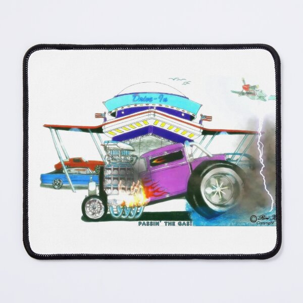Item preview, Hot Rods // Passin' The Gas! designed and sold by Imagin8er.