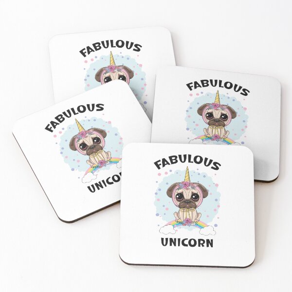 Item preview, Pug unicorn designed and sold by theluckstore.