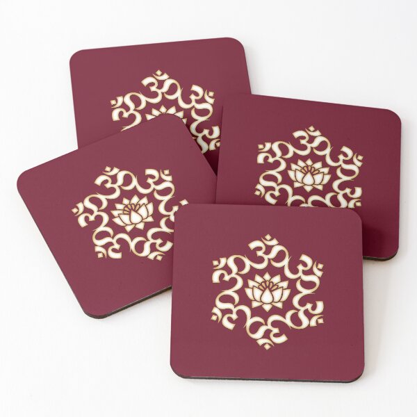 Item preview, OM Mantra, Mandala, Lotus Flower - Buddhism - Yoga Symbol, Sound of the Universe designed and sold by nitty-gritty.