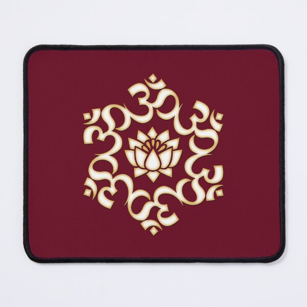 Item preview, OM Mantra, Mandala, Lotus Flower - Buddhism - Yoga Symbol, Sound of the Universe designed and sold by nitty-gritty.
