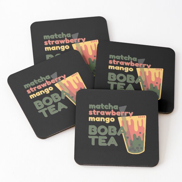 Item preview, Boba Tea - Matcha Strawberry Mango? As you wish! designed and sold by LudicrousFeed.