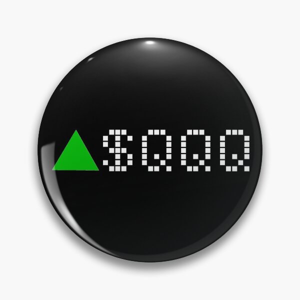Item preview, $QQQ Stock Ticker Green - White Font designed and sold by frankyou.