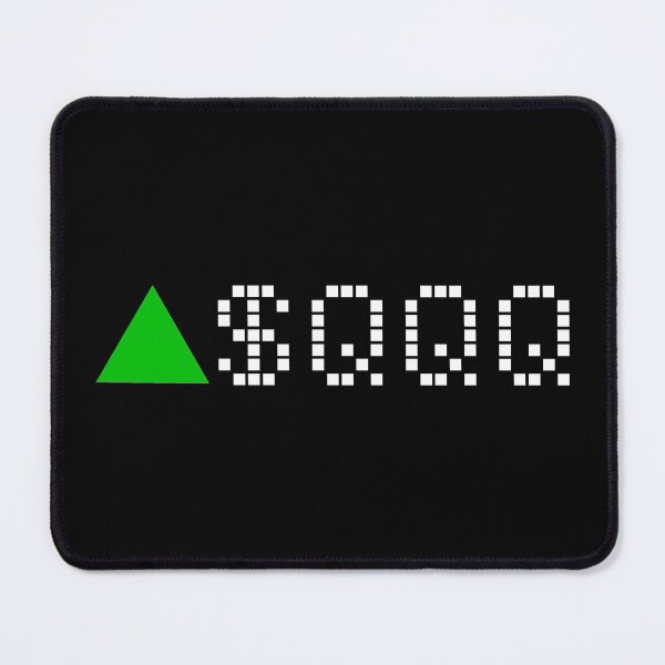 Item preview, $QQQ Stock Ticker Green - White Font designed and sold by frankyou.