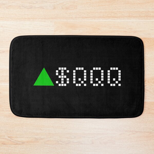 Item preview, $QQQ Stock Ticker Green - White Font designed and sold by frankyou.