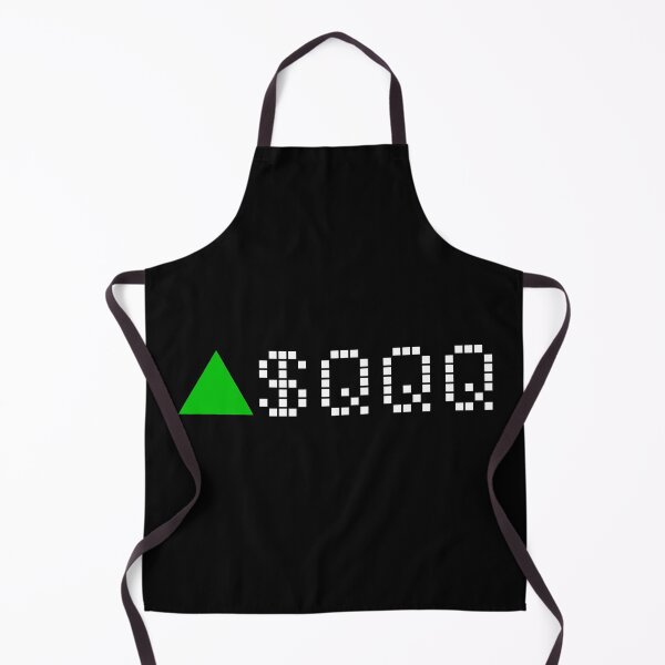 Item preview, $QQQ Stock Ticker Green - White Font designed and sold by frankyou.