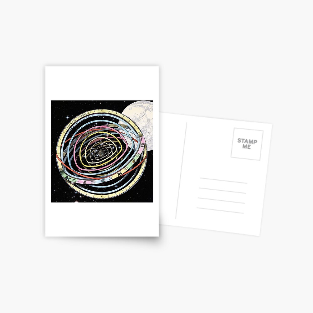 The time of the seasons and the constellations Postcard
