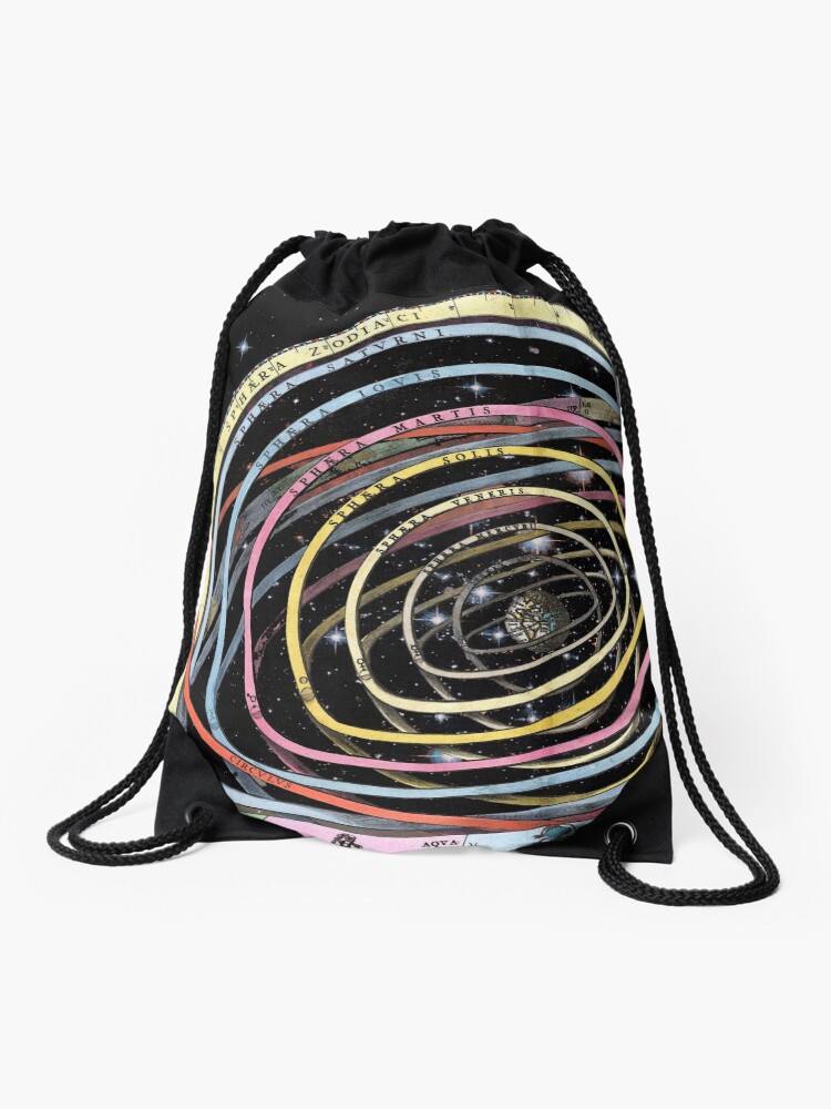Thumbnail 1 of 3, Drawstring Bag, The time of the seasons and the constellations designed and sold by anni103.