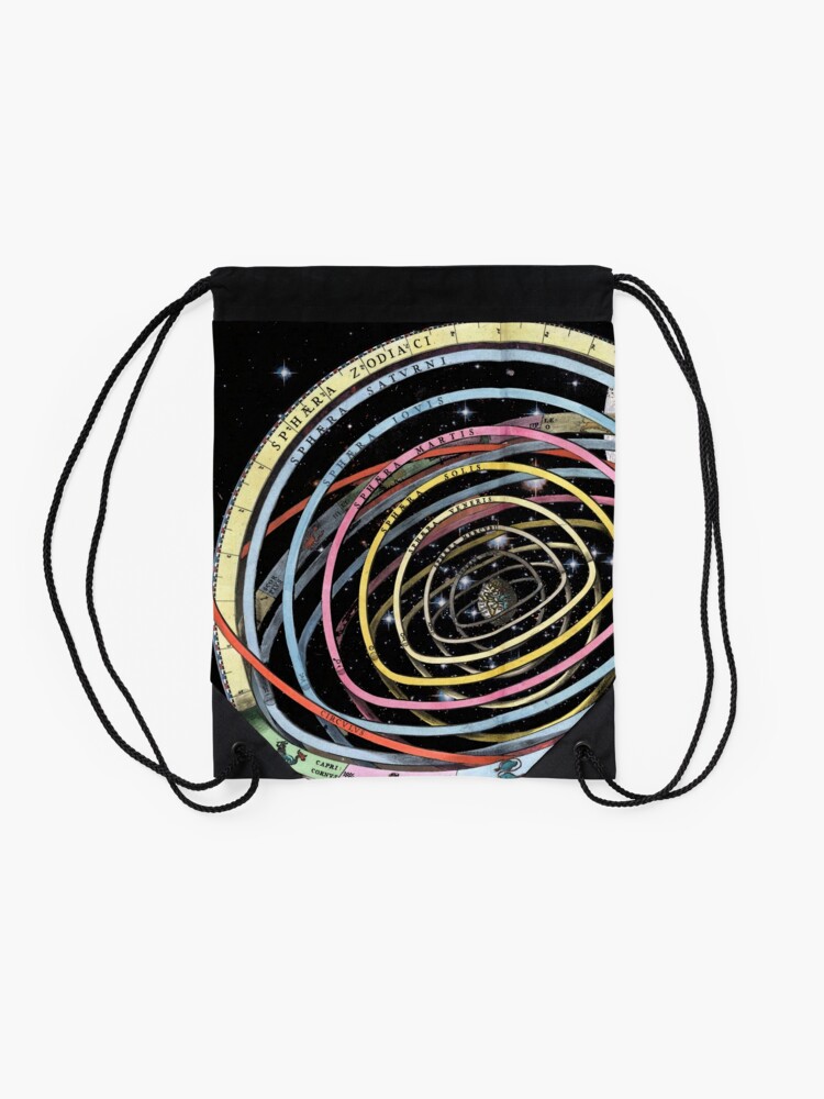 Thumbnail 2 of 3, Drawstring Bag, The time of the seasons and the constellations designed and sold by anni103.